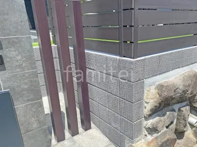 木製調デザインアルミ角柱 プランパーツ 角材