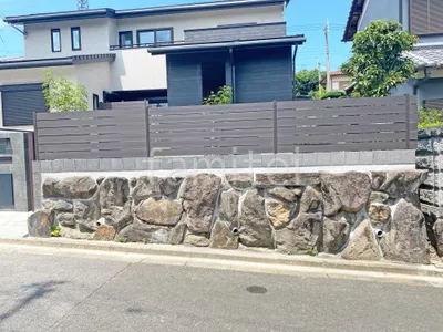 人工木・樹脂 フェンス（木調） F＆F マイティウッド ベーシック極 目隠し 木調・ラティス 樹脂