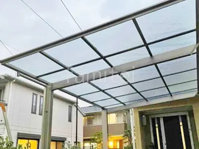 カーポート１台 （単棟） LIXIL フーゴF フラット屋根