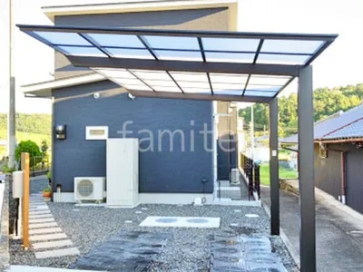 カーポート１台 （単棟） LIXIL フーゴF フラット屋根