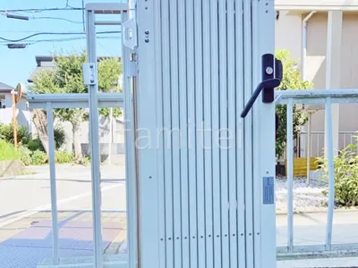 片開き 伸縮門扉 LIXIL セレビューMB型 