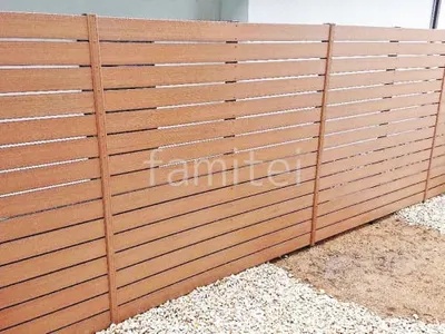 目隠しフェンス塀 F&F マイティウッド Sライン