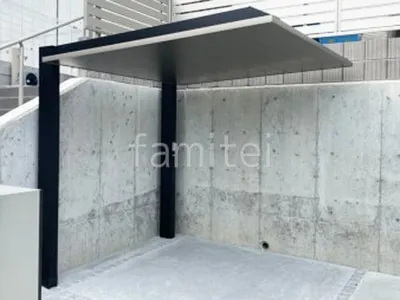 サイクルポート 自転車バイク屋根 LIXIL カーポートSC ミニ フラット屋根 吊り下げ屋根