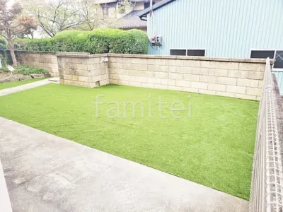 人工芝 防草シート加工 ヨシミツ毛織 リアル人工芝 35mm 