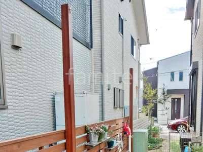 木製調デザインアルミ角柱 プランパーツ 角材