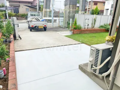 お庭 土間コンクリート