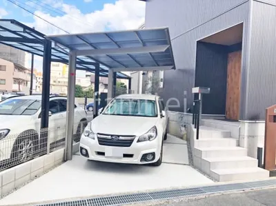 カーポート１台 （単棟） LIXIL ネスカＦ フラット屋根