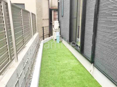 人工芝 防草シート加工 ヨシミツ毛織 リアル人工芝 35mm 