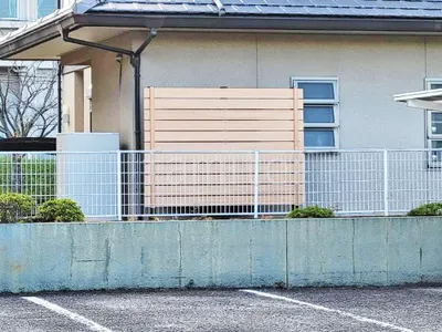 人工木・樹脂 フェンス（木調） F＆F マイティウッド ベーシック極 高尺タイプ 目隠し 木調・ラティス 樹脂