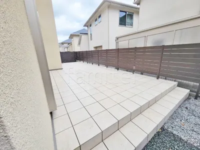 タイルデッキ 壁2面  LIXIL グレイスランド ベーシック