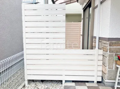 人工木・樹脂 フェンス（木調） F＆F マイティウッド ベーシック極 高尺タイプ 目隠し 木調・ラティス 樹脂