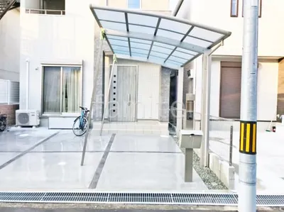 カーポート１台 （単棟） YKKAP アリュース アール屋根