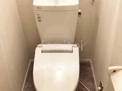 タンク式トイレ  LIXIL アメージュ 便器（フチレス） 