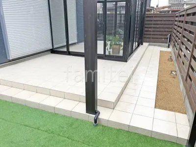 タイルデッキ 壁2面 LIXIL グレイスランド ベーシック