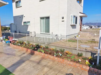 レンガ花壇 ユニソン ソイルレンガ