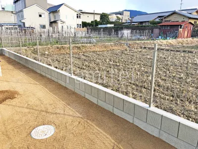 スチールメッシュ フェンス YKKAP イーネット3F型 スチール柱 境界・メッシュ ブロック塀 （化粧ブロック） ユニソン シルマ 