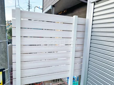 人工木・樹脂 フェンス（木調） F＆F マイティウッド ベーシック極 高尺タイプ 目隠し 木調・ラティス 樹脂