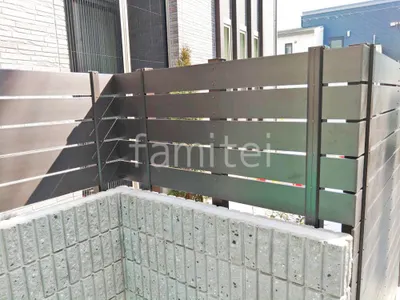 人工木・樹脂 フェンス（木調） F＆F マイティウッド ベーシック極 高尺タイプ 目隠し 木調・ラティス 樹脂