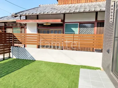 人工芝 防草シート加工 ヨシミツ毛織 リアル人工芝 35mm 