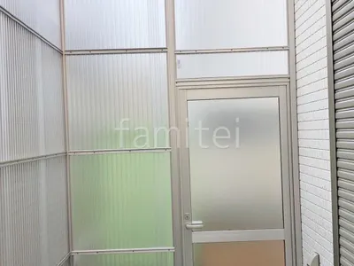 多目的収納スペース YKKAP ストックヤード2 1階用 波板テラス屋根囲い