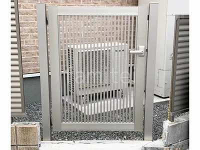 片開き 門扉 YKKAP シンプレオTB1型 たて格子 