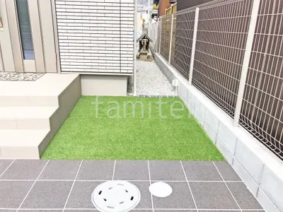 人工芝 防草シート加工 マツモト 人工芝 30mm 