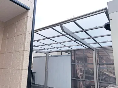 カーポート１台 （単棟） LIXIL ネスカＦ フラット屋根