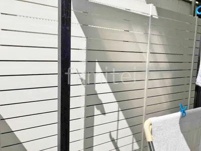 人工木・樹脂 フェンス（木調） F＆F マイティウッド デコll 高尺タイプ 目隠し 木調・ラティス 樹脂