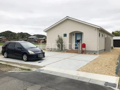 新築ナチュラル オープン外構