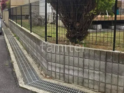 境界フェンス塀 スチールメッシュ YKKAP イーネット3F型