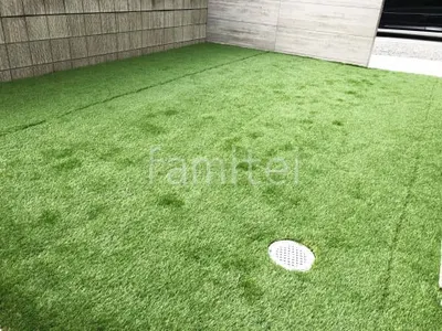 人工芝 防草シート加工 マツモト 人工芝 30mm 