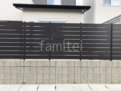 ブロック塀 （化粧ブロック） ユニソン エリダ  人工木・樹脂 フェンス（木調） F＆F マイティウッド ベーシック極 目隠し 木調・ラティス 樹脂