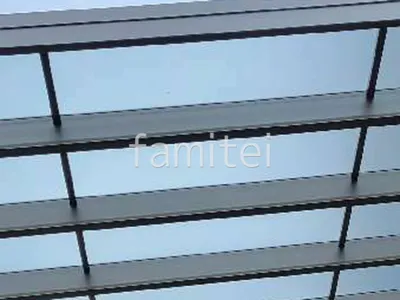 屋根材 熱線遮断ポリカーボネート クリアマット