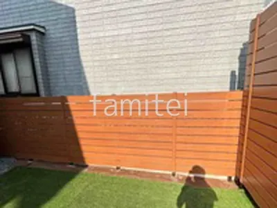 目隠しフェンス塀 F&F マイティウッドプレミアム