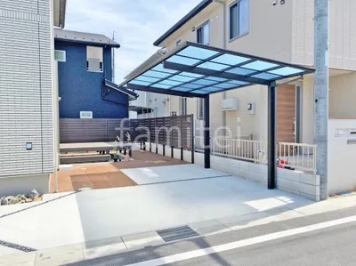 カーポート１台 （単棟） YKKAP エフルージュ FIRST フラット屋根