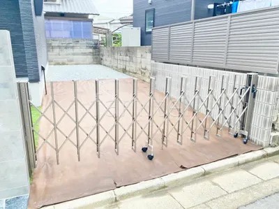 片開き 伸縮門扉 LIXIL セレビューMA型 