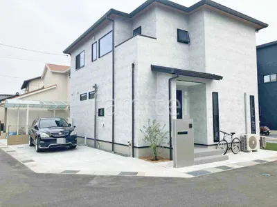 新築シンプル オープン外構