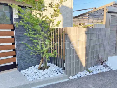 木製調デザインアルミ角柱 プランパーツ 角材