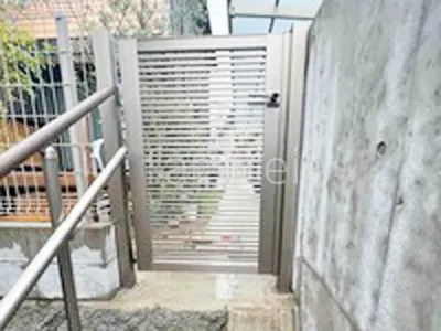 片開き 門扉 三協アルミ レジリア Y1型 横細格子