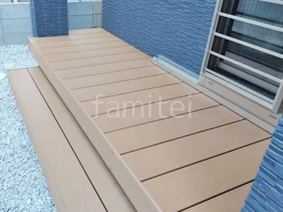 人工木デッキ  LIXIL 人工木 樹ら楽ステージ 