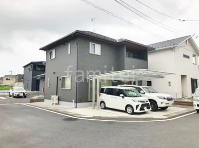 新築シンプル オープン外構