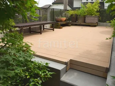 人工木ウッドデッキ YKKAP リウッドデッキ200 バルコニー用