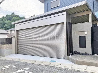 カーポート３台 （横ワイド トリプル） LIXIL カーポートSW 積雪50cm対応 フラット屋根 折板屋根