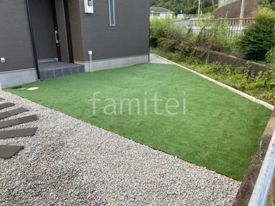 人工芝 防草シート加工 マツモト 人工芝 30mm