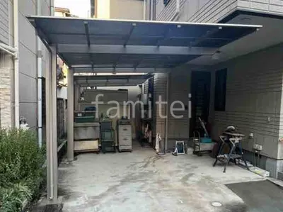 カーポート１台 （単棟） LIXIL ネスカＦ フラット屋根