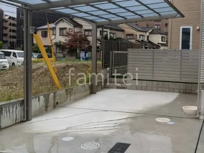 駐車場ガレージ床 土間コンクリート 伸縮目地