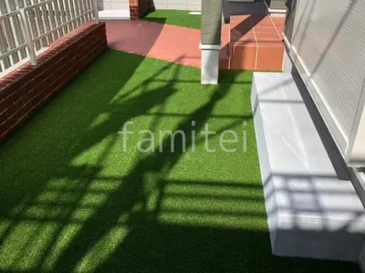 人工芝 防草シート加工 ヨシミツ毛織 リアル人工芝 35mm