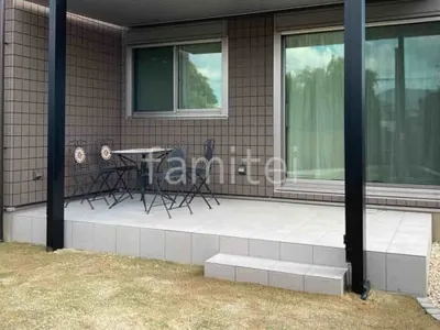 タイルデッキ LIXIL グレイスランド ステップ一段