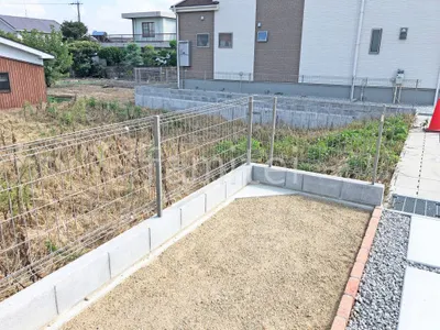 スチールメッシュ フェンス YKKAP イーネット3F型 スチール柱 境界・メッシュ ブロック塀 (化粧ブロック) 太陽エコブロックス 普通CB