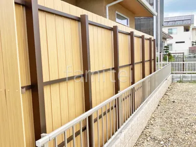 目隠しフェンス塀 F&F マイティウッド タテイタスタイル